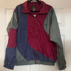 Vintage Official Olympics USA Windbreaker Size Large